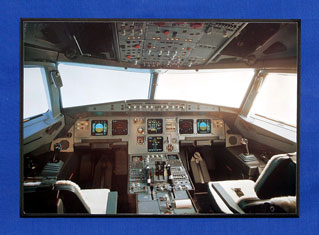 (image for) AIRCRAFT POSTER (A320 Cockpit)